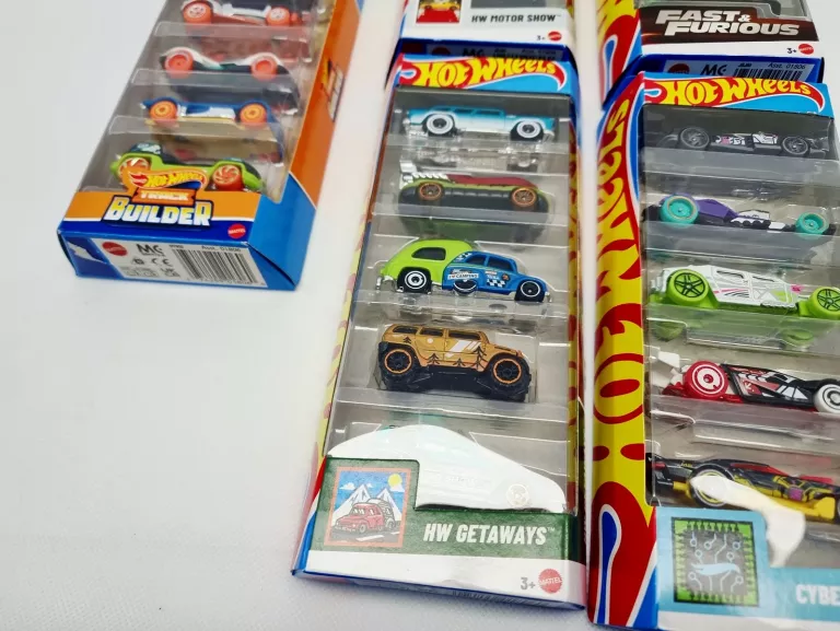 HOT WHEELS - 5-PAK - ZESTAW 5 POJAZDÓW