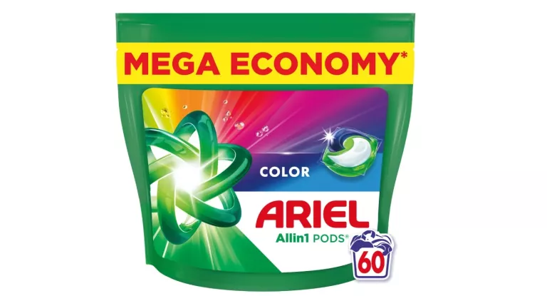 ARIEL COLOR ALLIN1, KAPSUŁKI DO PRANIA, 60 PRAŃ