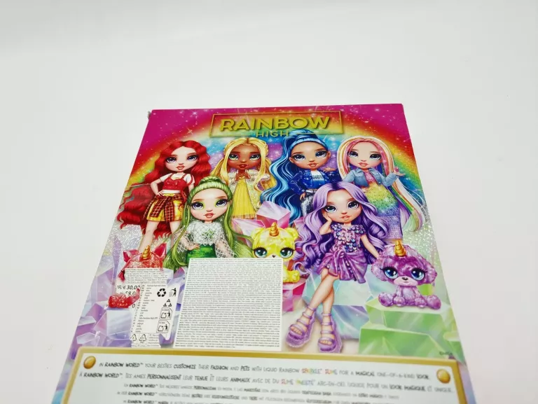 RAINBOW HIGH LALKA FASHION BŁYSZCZĄCA SKYLER BRADSHAW BLUE SLIME