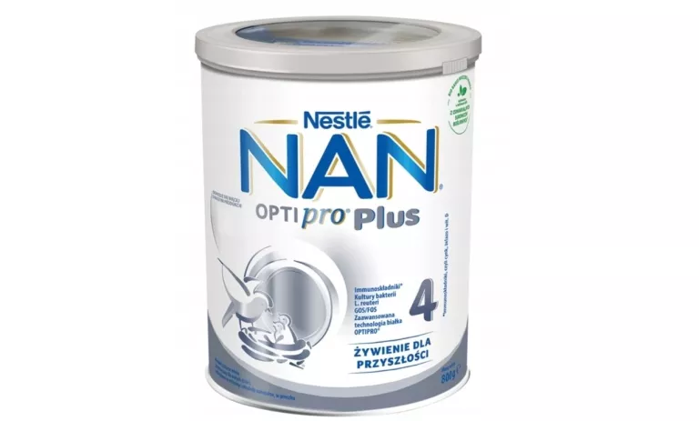 MLEKO MODYFIKOWANE NESTLE NAN OPTIPRO PLUS 4, 800 G