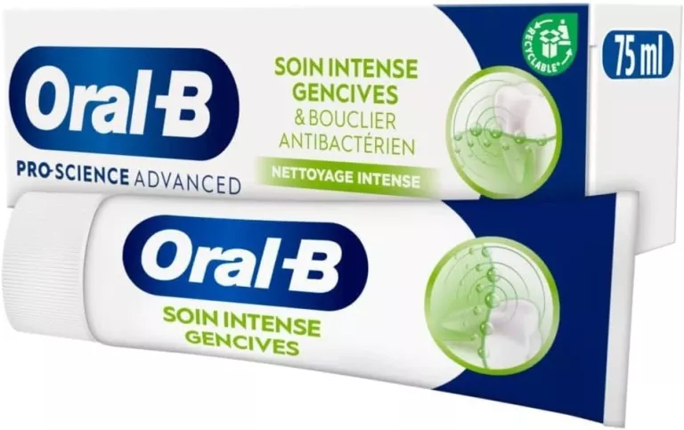 ORAL-B PRO-SCIENCE ADVANCED INTENSE CARE DZIĄSŁA I TARCZA ANTYBAKTERYJNA