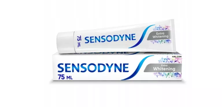 SENSODYNE EXTRA WHITENING PASTA DO ZĘBÓW WYBIELAJĄCA Z FLUORKIEM 75 ML