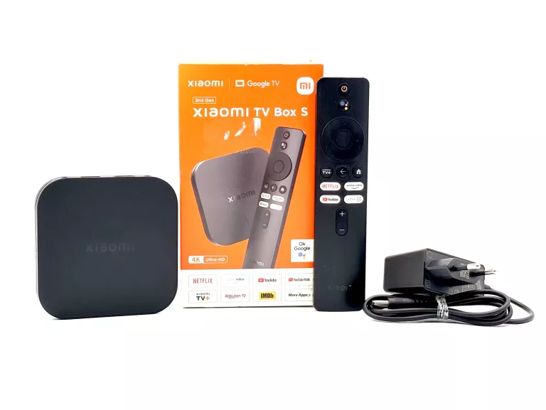 ODTWARZACZ MULTIMEDIALNY XIAOMI TV BOX S (2 GEN) 4K ULTRA-HD MDZ-28-AA