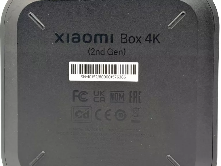 ODTWARZACZ MULTIMEDIALNY XIAOMI TV BOX S (2 GEN) 4K ULTRA-HD MDZ-28-AA