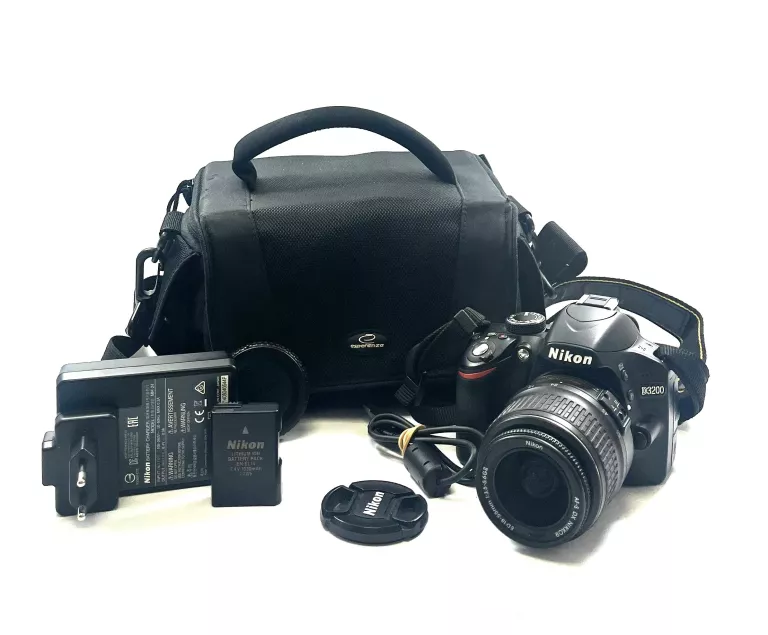 APARAT NIKON D3200 + OBIEKTYW  AF-S NIKKOR 18-55MM