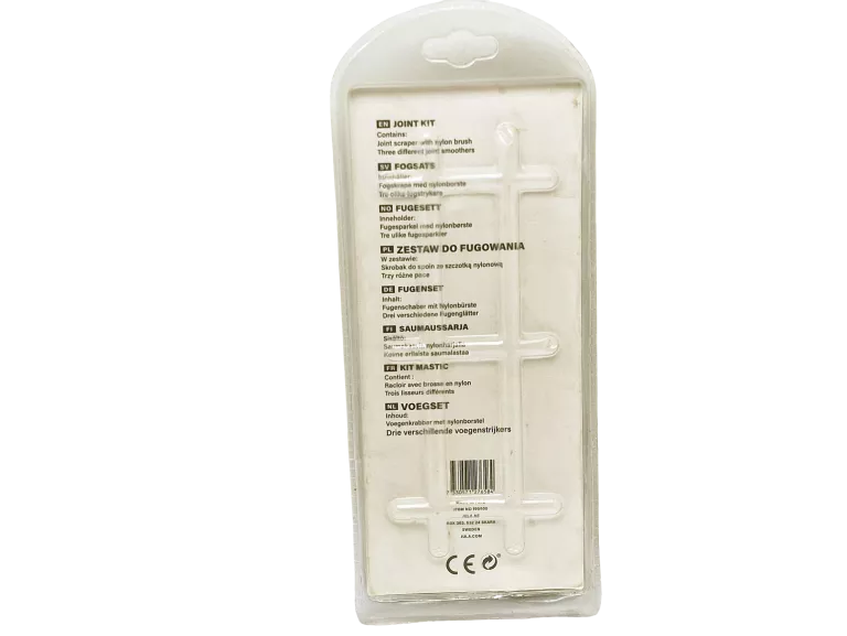 ZESTAW DO FUGOWANIA PŁYTEK GLAZURY 4 CZĘŚCI