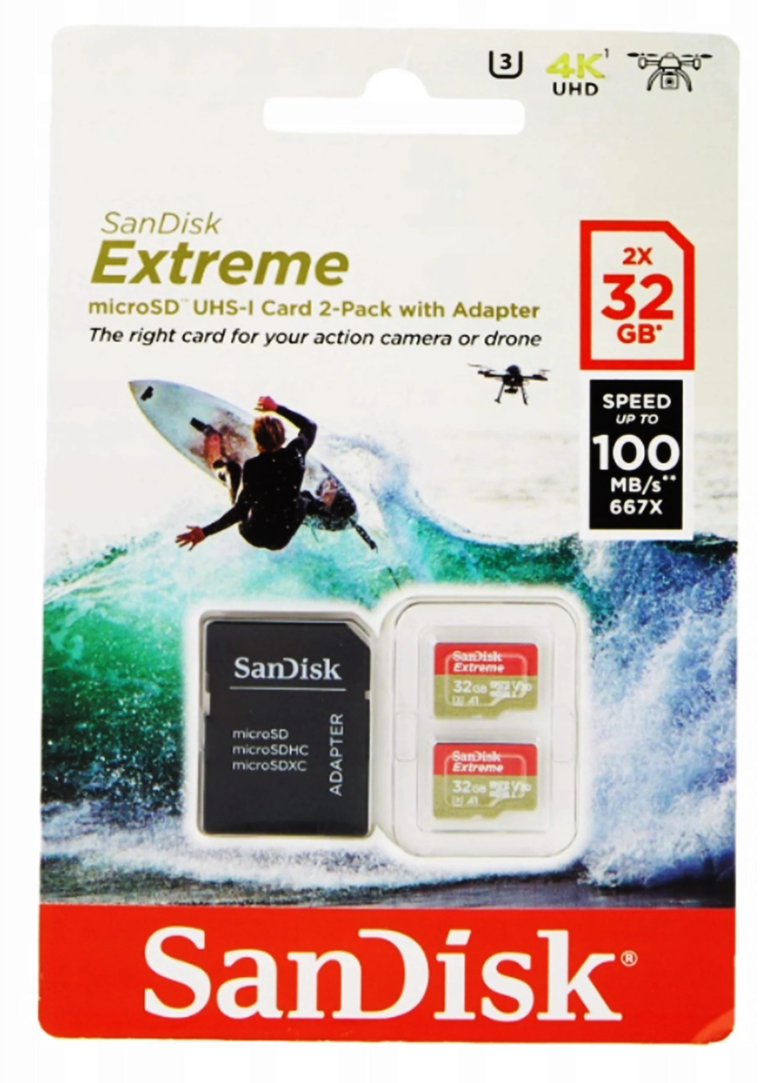 sandisk-extreme-microsdhc-2x32gb-adapter-619659155117-obornicka-59-sj-wroclaw