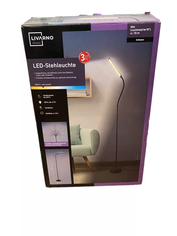 LAMPA LIVARNO HOME 3000K