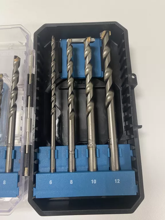 ZESTAW WIERTEŁ DO BETONU ERBAUER 10 SZT.