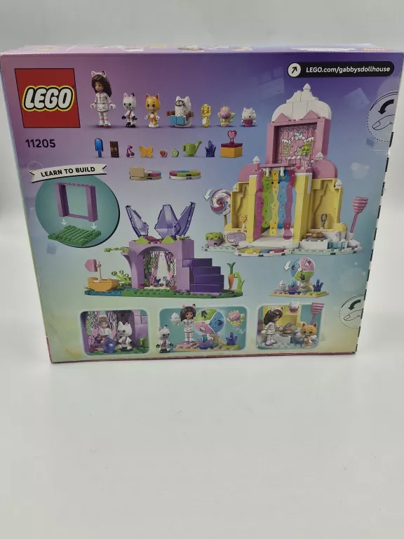 LEGO KOCI DOMEK GABI ŁAKOCIOWA GÓRA I KICIOWY OGRÓDEK 11205