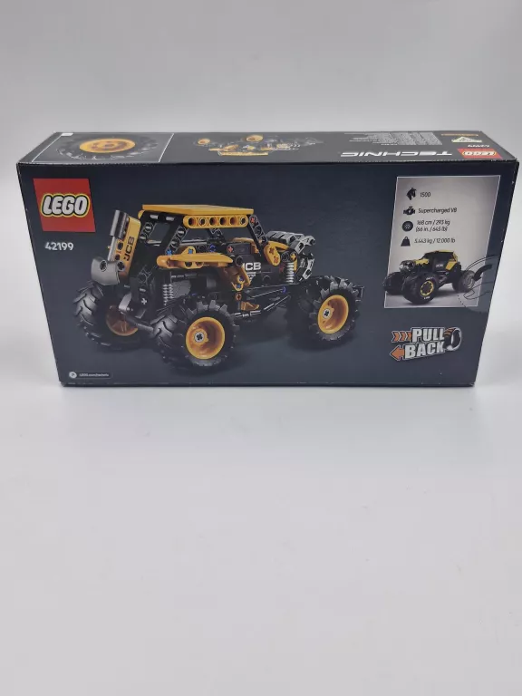 LEGO TECHNIC 42199 MONSTER JAM DIGATRON Z SILNIKIEM NAWIJAJĄCYM