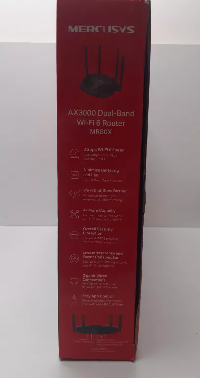 MERCUSYS AX3000 DUAL-BAND WIFI 6 ROUTER