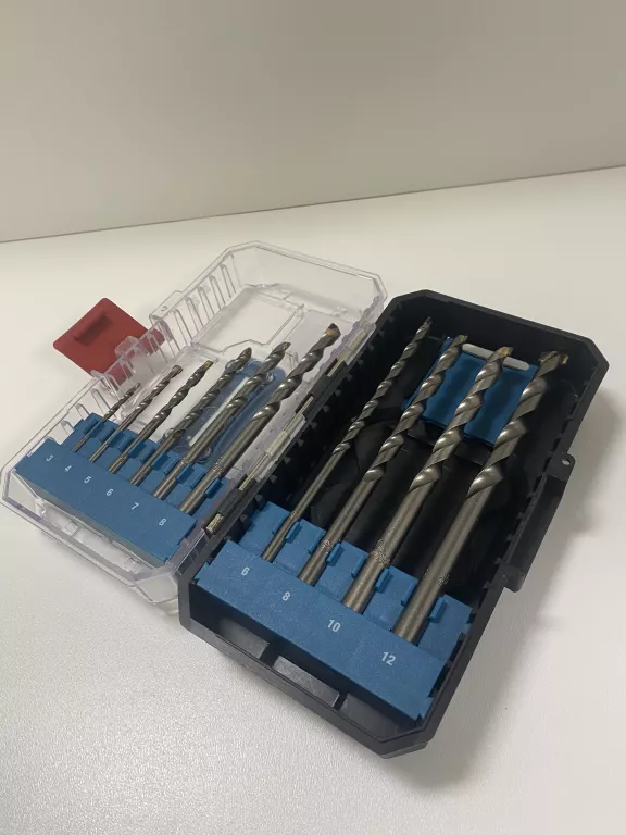 ZESTAW WIERTEŁ DO BETONU ERBAUER 10 SZT.