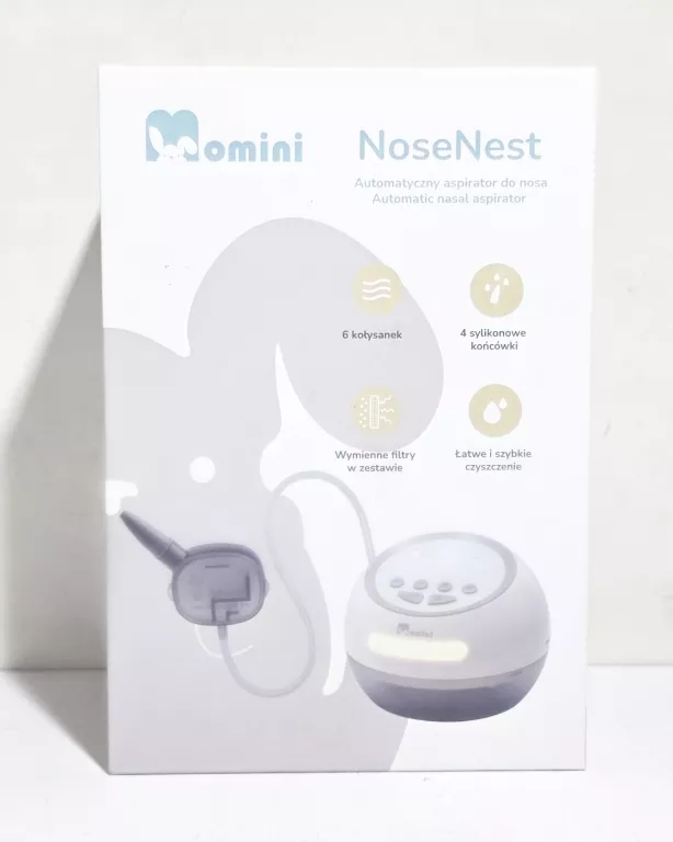 AUTOMATYCZNY ASPIRATOR DO NOSA MOMINI NOSENEST CZYTAJ OPIS!
