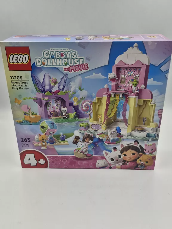 LEGO KOCI DOMEK GABI ŁAKOCIOWA GÓRA I KICIOWY OGRÓDEK 11205