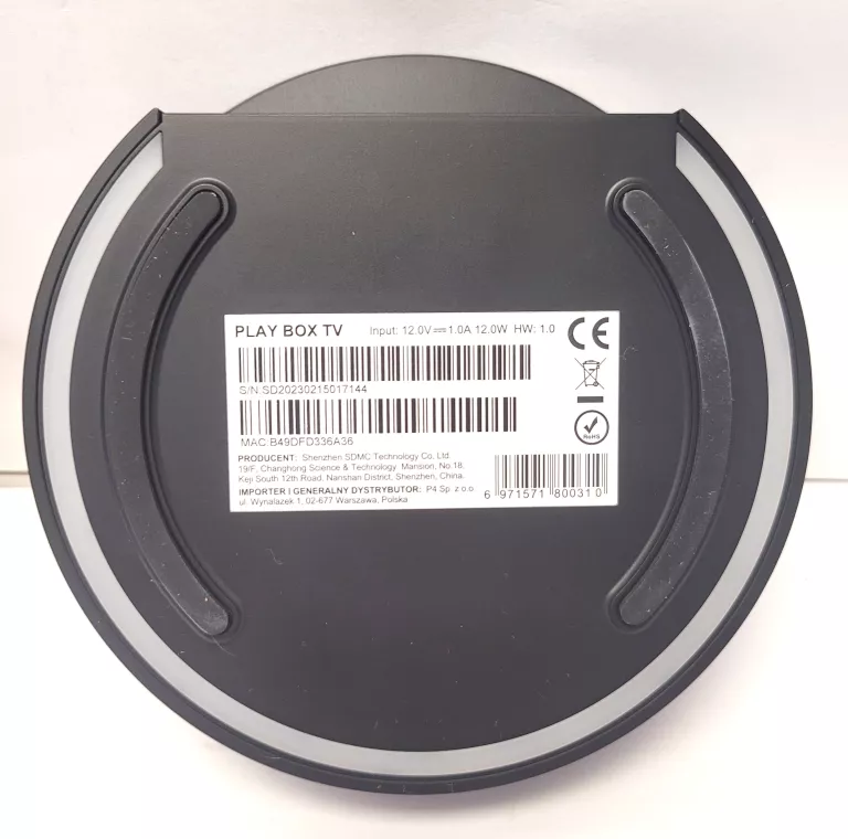 DEKODER PLAY BOX TV / KOMPLET