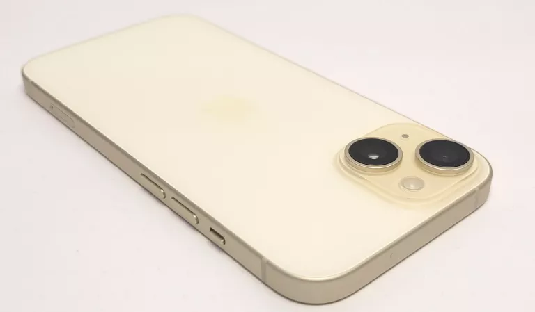 TELEFON IPHONE 15 128GB YELLOW BAT.100% - OPIS!