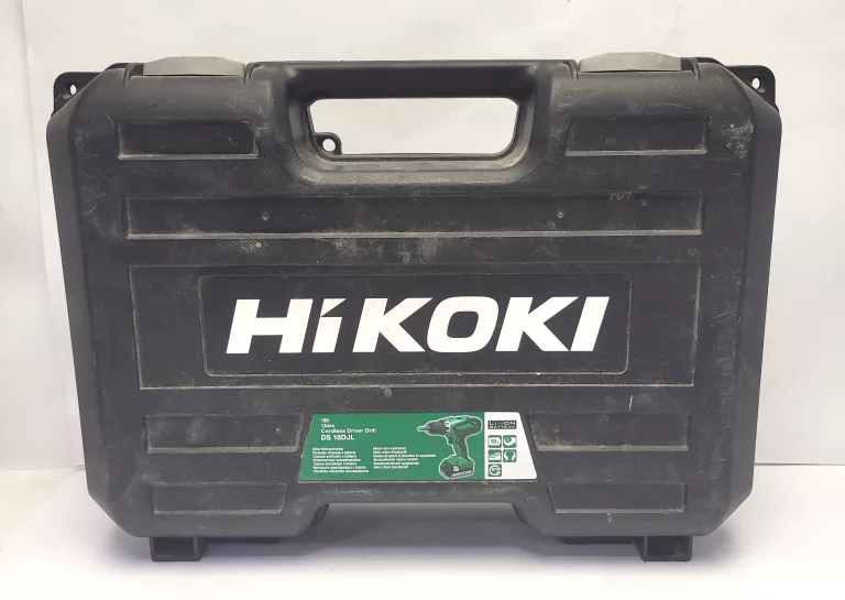 WIERTARKO-WKRĘTARKA HIKOKI DS 18DJL / WALIZKA / 2 AKU / ŁAD