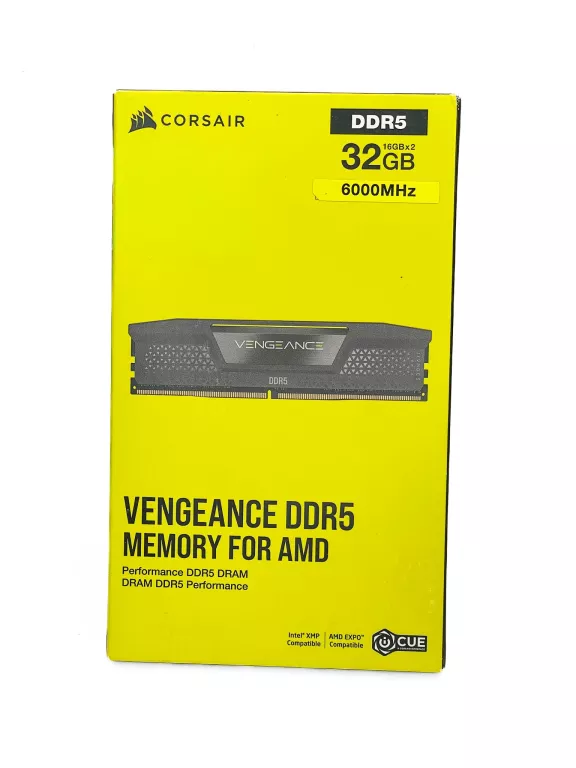 PAMIĘĆ CORSAIR VENGEANCE DDR5 32 GB 6000MHZ CL30 CMK32GX5M2B6000Z30