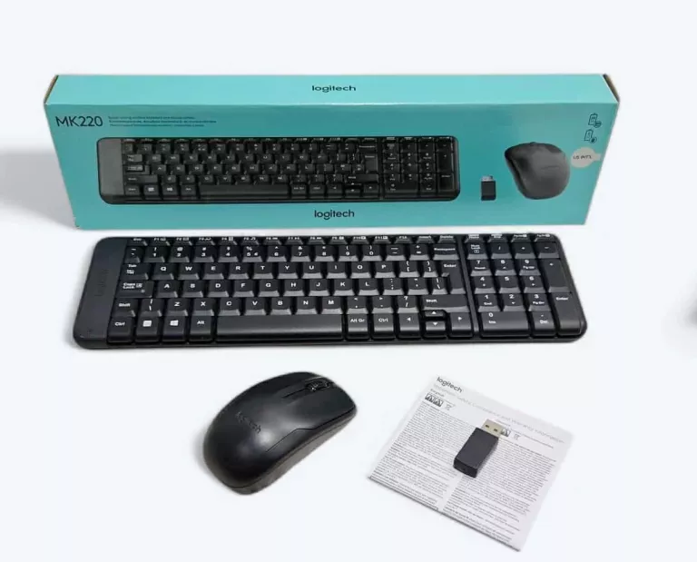 ZESTAW LOGITECH MK220 KLAWIATURA + MYSZ