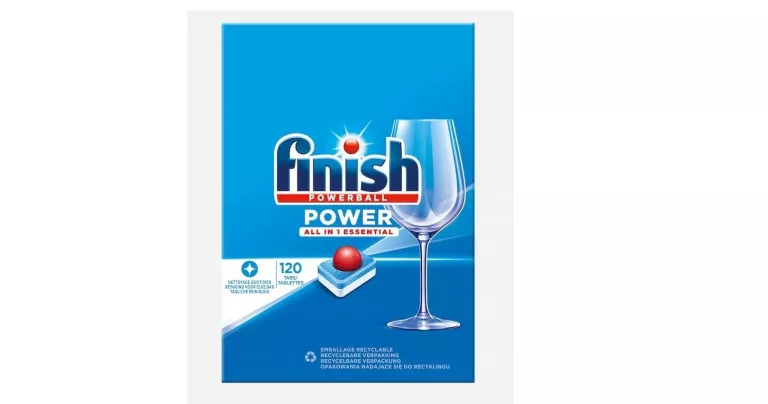 TABLETKI DO ZMYWARKI FINISH POWERBALL POWER ALL IN 1 ACTIVE 120 SZT