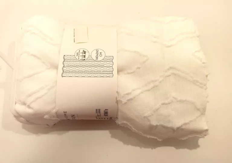 ZASŁONY 2SZT BIAŁE SS2025 7644Z-00X