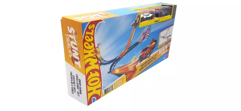 MATTEL HOT WHEELS TOR SAMOCHODOWY STUNT TRUCKS DNR54