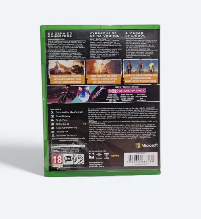 GRA SAINTS ROW XBOX SERIES X