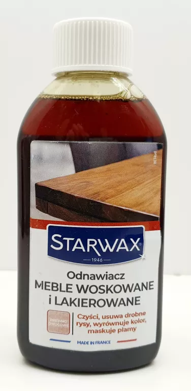 ODNAWIACZ MEBLE WOSKOWANE I LAKIEROWANE DREWNO OWOCOWE 250 ML STARWAX