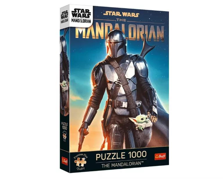 PUZZLE TREFL PREMIUM PLUS QUALITY STAR WARS 1000 EL - THE MANDALORIAN 1089