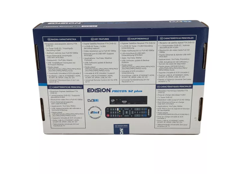 DEKODER EDISION PROTON S2 PLUS DVBS2