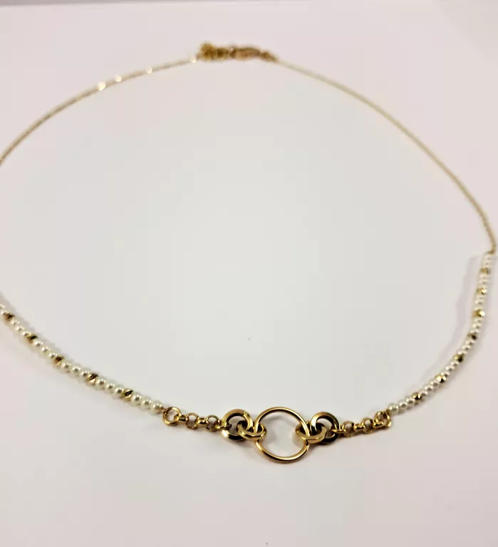 NIENOSZONY ZŁOTY ŁAŃCUSZEK 3,25G 585 45CM