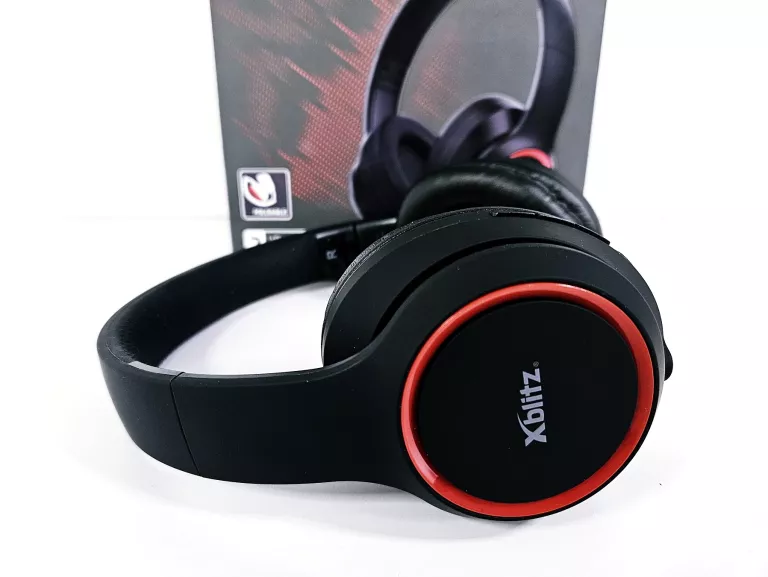 SŁUCHAWKI BEZPRZEWODOWE XBLITZ BEAST RED / KOMPLET