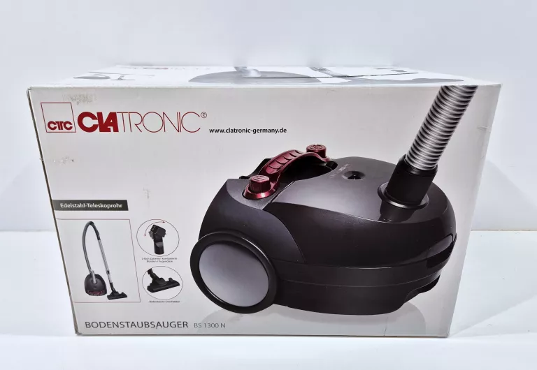 ODKURZACZ WORKOWY CLATRONIC BS 1300 N 700W MIKROFILTR TELESKOPOWA RURA