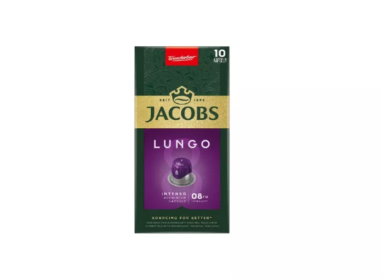 KAPSUŁKI DO NESPRESSO JACOBS LUNGO 8 INTENSO 10 SZT.