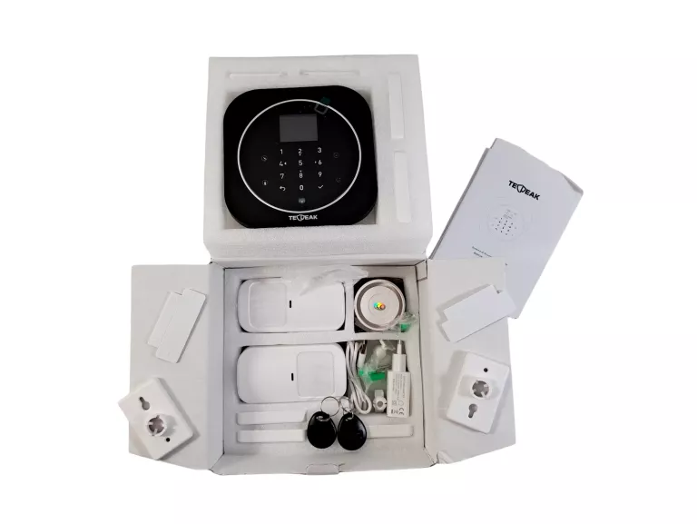 TECPEAK BEZPRZEWODOWY ALARM A1 WIFI / GSM (CZARNY)