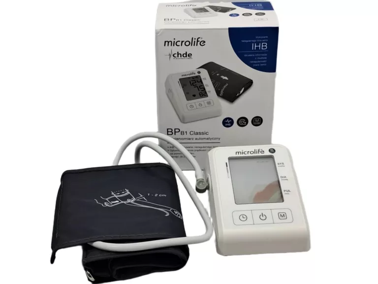 CIŚNIENIOMIERZ MICROLIFE BPB1 CLASSIC KOMPLET SUPER STAN!
