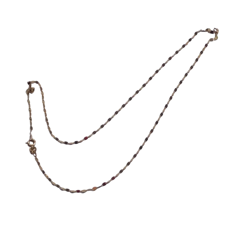 PIĘKNY ZLOTY ŁAŃCUSZEK 1,45G 585 44CM