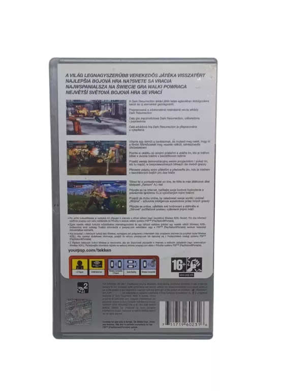 GRA PSP TEKKEN: DARK RESURRECTION