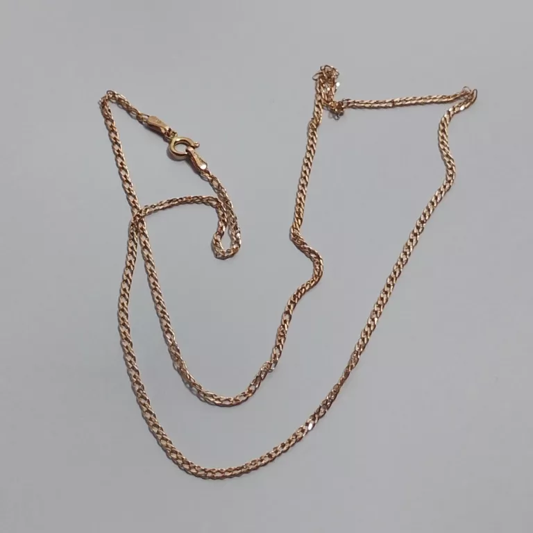 PIĘKNY ZŁOTY ŁAŃCUSZEK 2,07G 585 42CM