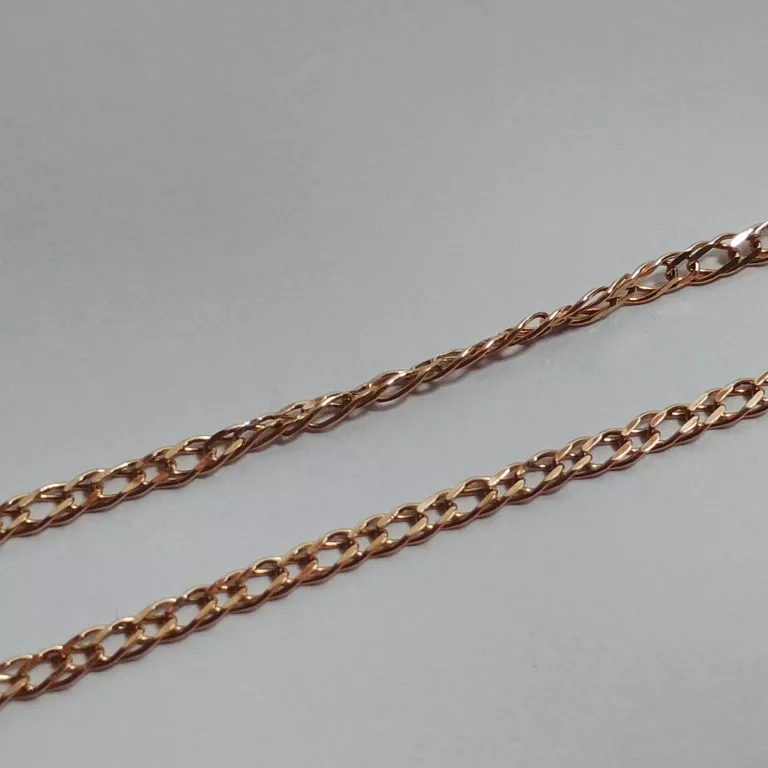 PIĘKNY ZŁOTY ŁAŃCUSZEK 2,07G 585 42CM