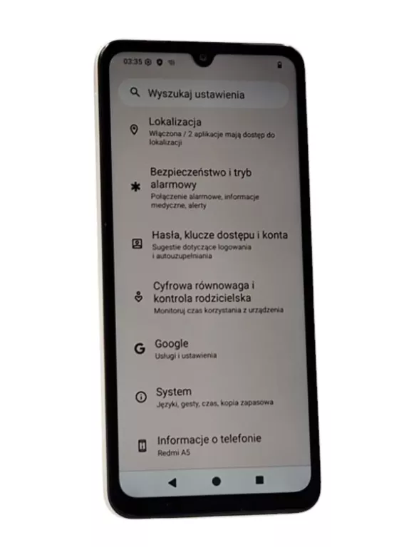 TELEFON REDMI A5  3/64GB  PUDEŁKO