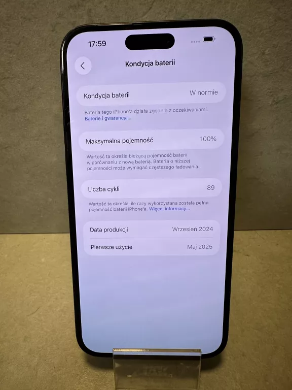 TELEFON IPHONE 15 PLUS 256GB 100% *BEZ RAT*GWARANCJA!