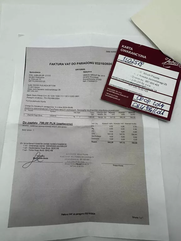 ZEGAREK DAMSKI BOSS 1502519 + GWAR STAN IDEALNY!