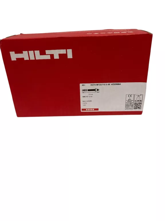 HILTI 40X HST4 M12X115 5-50