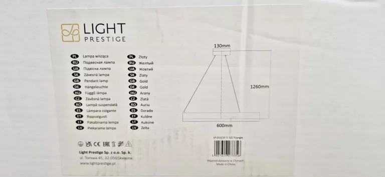 LAMPA WISZĄCA MIDWAY TRIANGLE