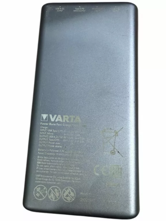 POWERBANK VARTA 20000MAH
