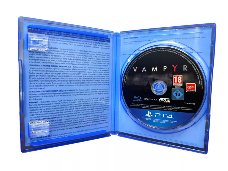 GRA VAMPYR NA PS4