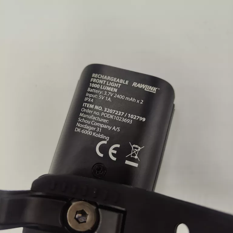 LAMPKA ROWEROWA LATARKA LED 1000LM USB AKUMULATOROWA 4800MAH PRZEDNIA 400M