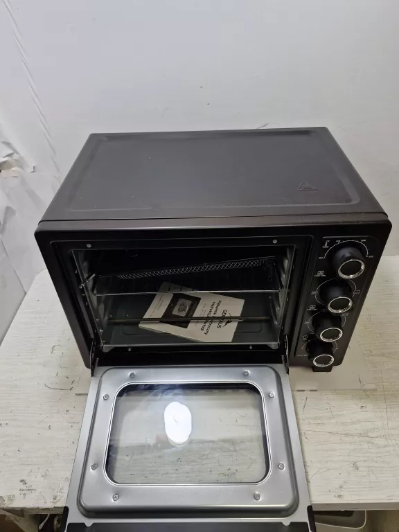 PIEKARNIK ELEKTRYCZNY 45L 2000W TERMOOBIEG ROŻNO GRILL SUSZARKA DO GRZYBÓW